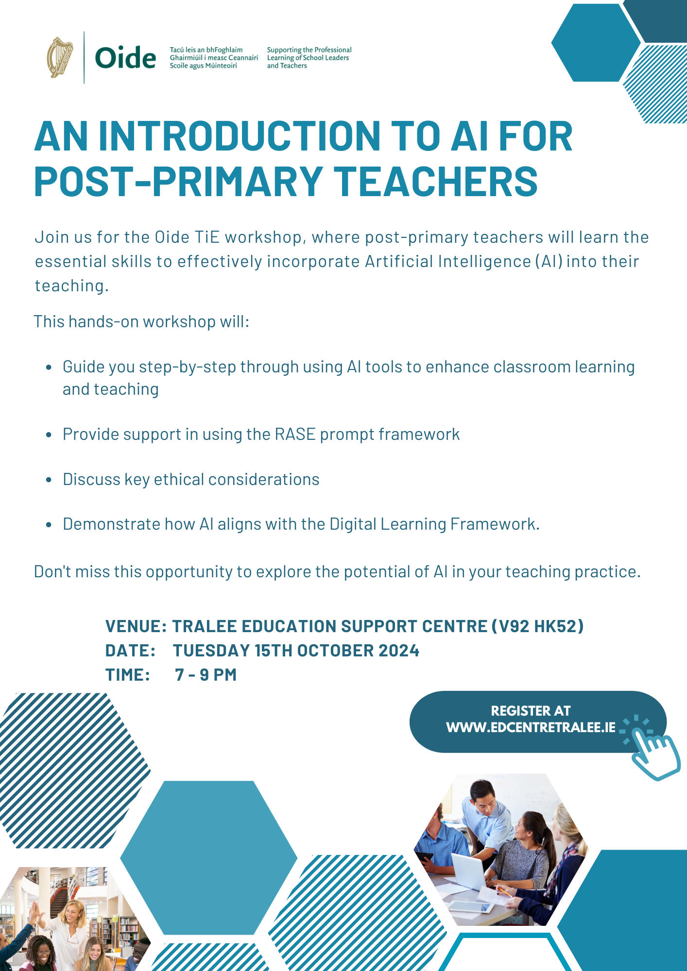 An Introduction to AI for Post Primary Teachers Workshop Flyer.pdf