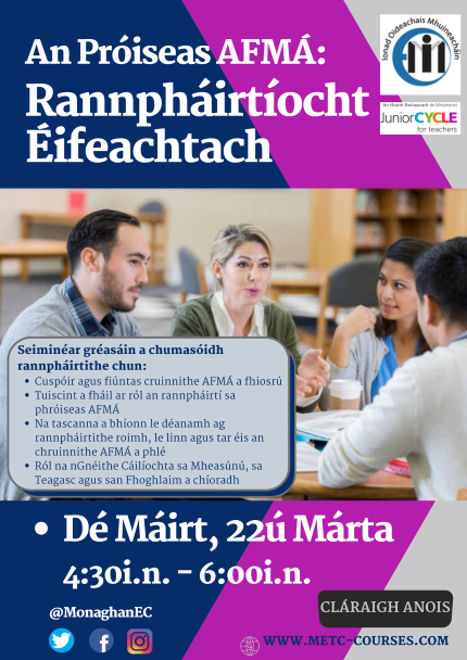 Próiseas AFMÁ Rannpháirtíocht Éifeachtach 1