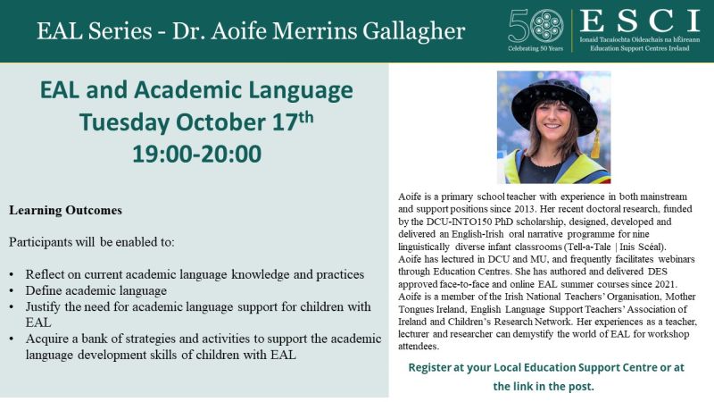 eal and academic language ad 1