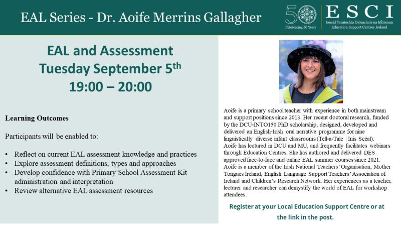 eal and assessment ad