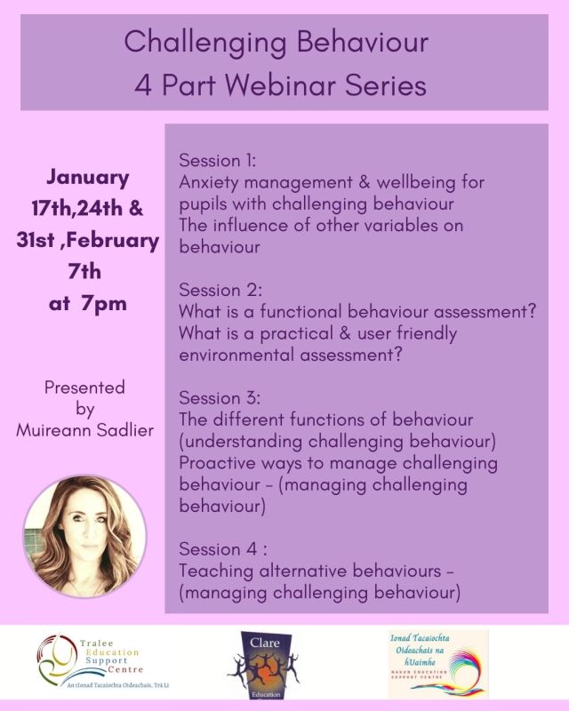 jan feb challenging behaviour series