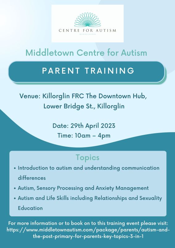 parent training april 2023 killorglin
