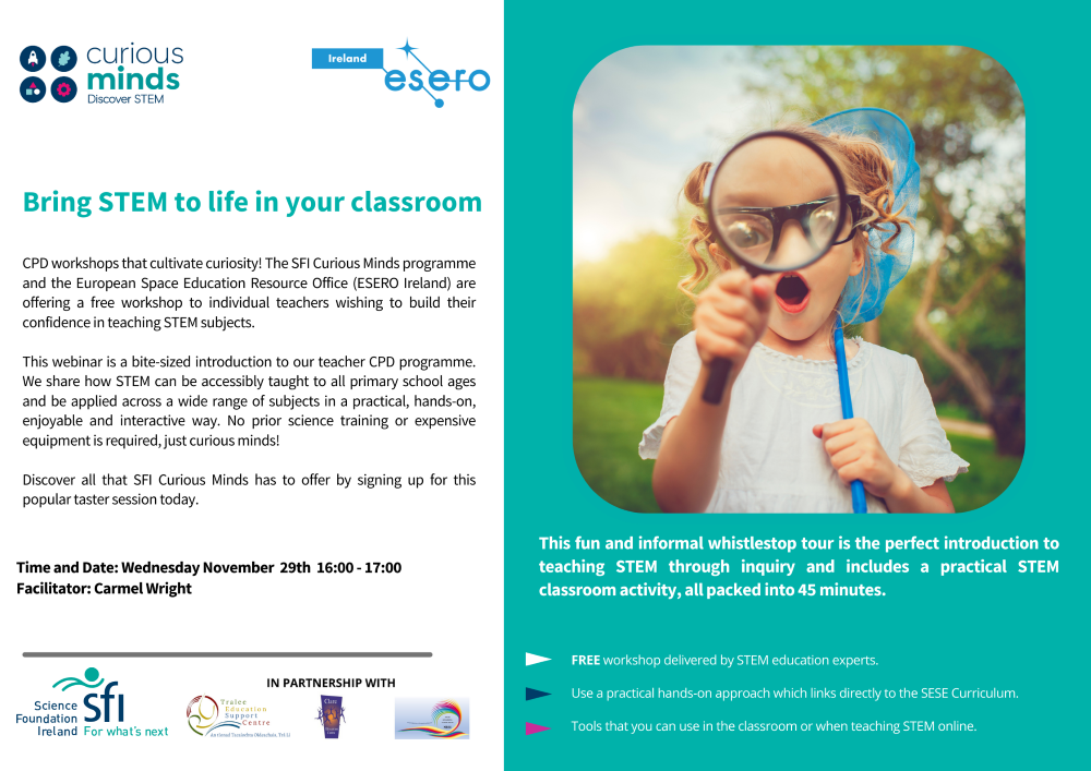 sfi curious mindsesero taster workshop