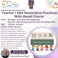 26TRA508 9 Week Teacher / SNA Restorative Practices Skills Based Course