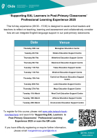 25TRA144 Supporting EAL Learners in Post-primary Classroom