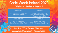 20TRA623 Code Week Ireland 2020