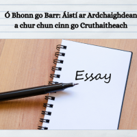 25TRA087 Ó Bhonn go Barr: Áistí ar Ardchaighdean a chur chun cinn go Cruthaitheach