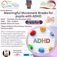 26TRA505 Meaningful Movement Breaks for pupils with ADHD
