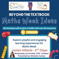 25TRA723 Beyond the Textbook - Maths Week Ideas - Junior Infants to 2nd Class