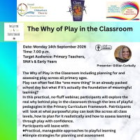 26TRA558 The Why of Play in the Classroom